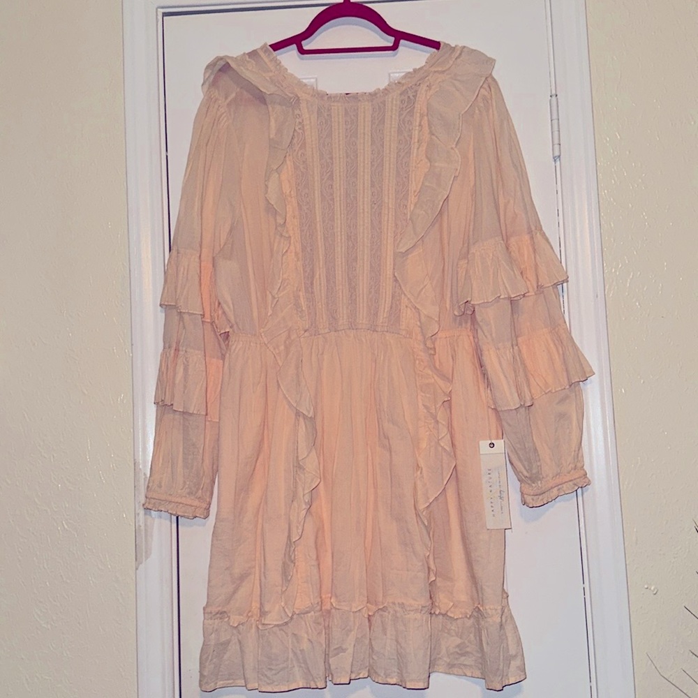 "Happy X Nature Pink Dress: New, Smoke-Free, and Stylish!"